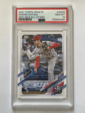 Topps Shohei Ohtani #ASG-5 2021 MLB All-Stars Angels PSA 10