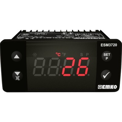 Emko ESM-3720.5.11.0.2/01.00/1.0.0.0 2-Punkt und PID Regler Temperaturregler ...