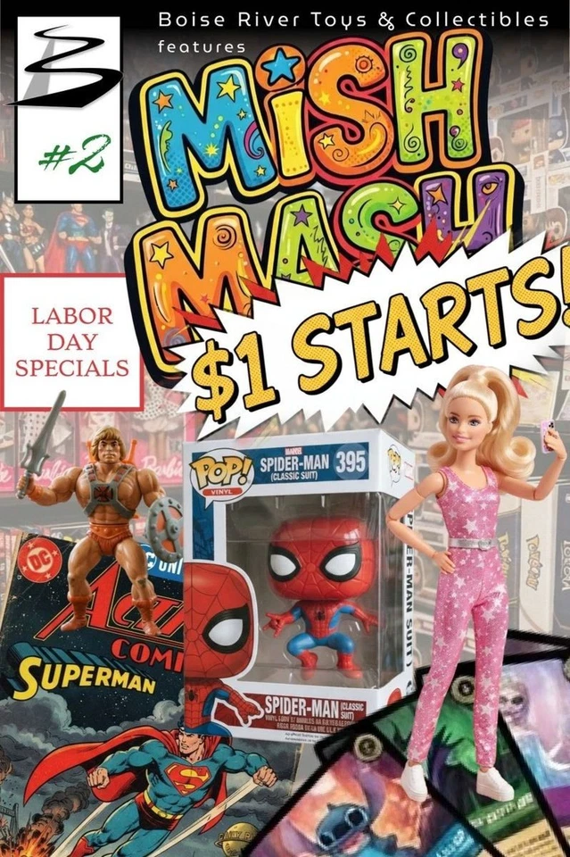 🎲 Mish Mash #2b | Labor Day Deals @ $1 Starts!