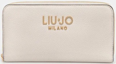 LIU JO XL ZIP AROUND WALLET - CREAM - AA6170E1012-X0459