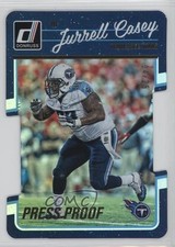 2016 Donruss Press Proof Gold Die-Cut /25 Jurrell Casey #288