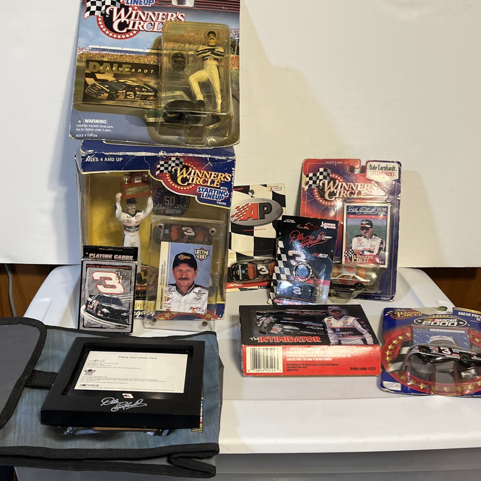 Random mixed lot of collectible nascar dale earnhardt #3 memorabilia merchandise