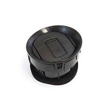 Front Interior Dashboard Louvre AC Heater Air Vent Compatible 1 Piece Black
