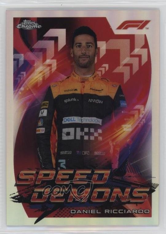 2022 Topps Chrome Formula 1 Speed Demons Daniel Ricciardo #SD-DR 16n5