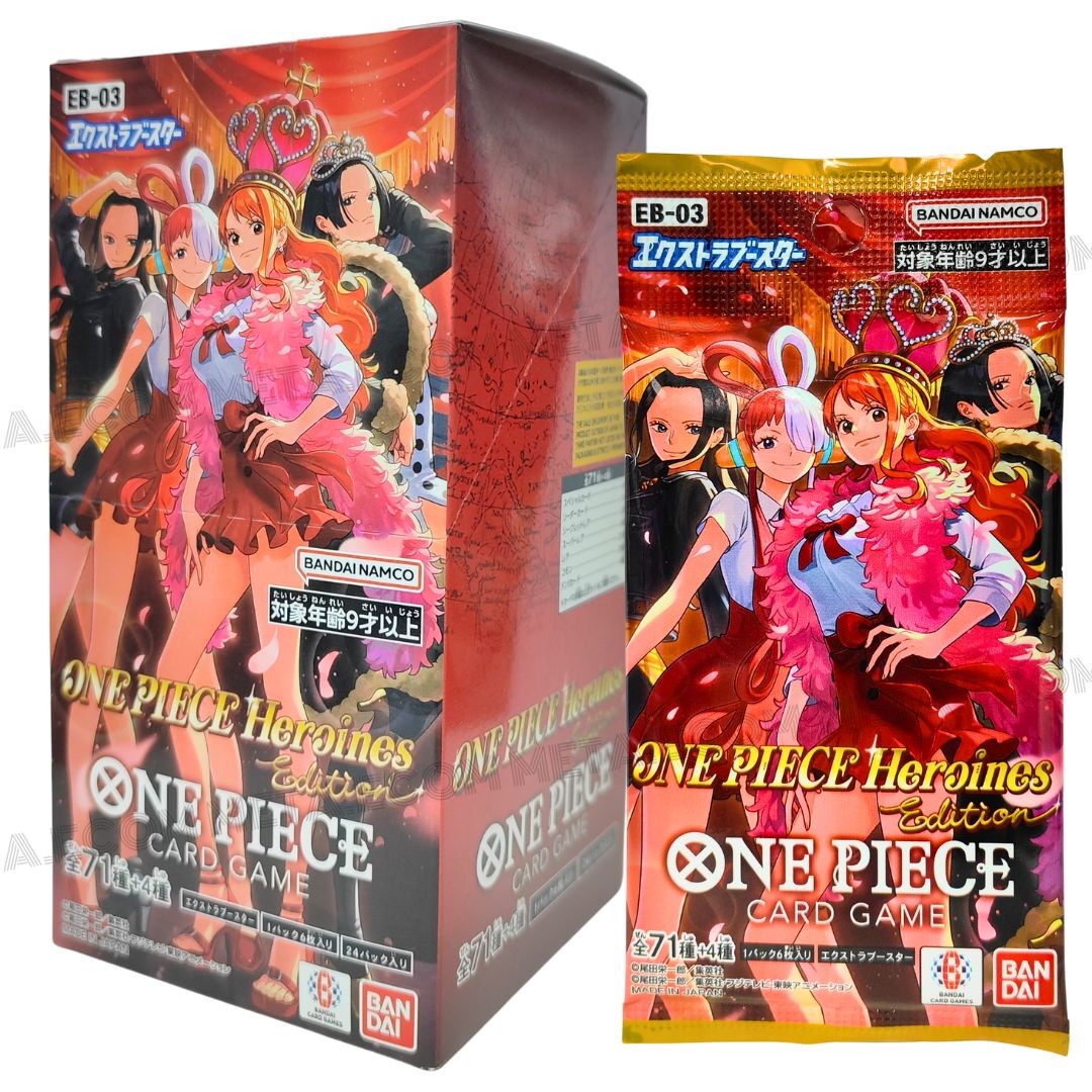 ONE (EB Edition Heroines Piece One - Case Display Extra TCG Piece One 24パック入り EB-03 Edition Heroines PIECE ワンピース カードゲーム