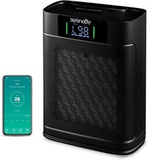 Smart Air Purifier WiFi SereneLife 1076 sq ft...