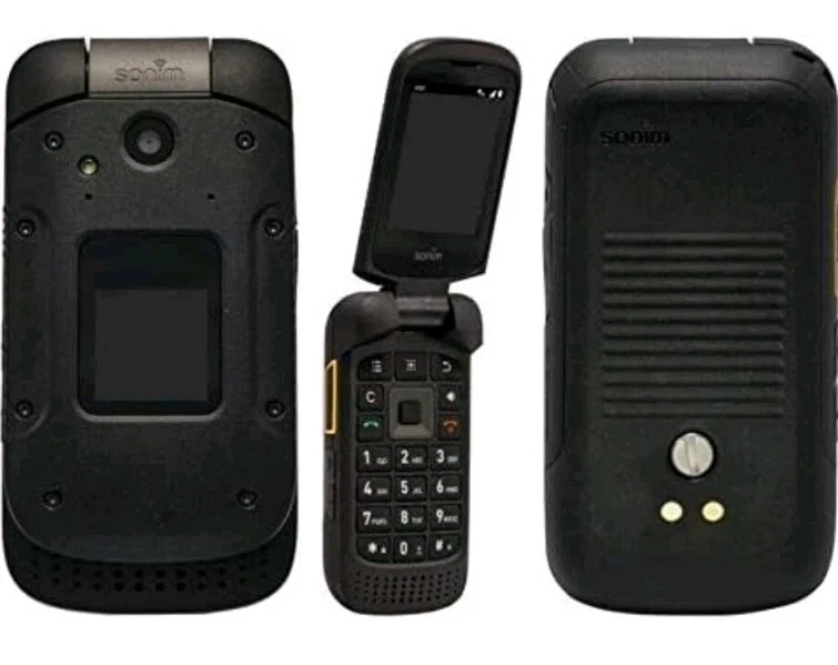 Sonim XP3 XP3800 4G LTE 8GB Rugged Flip Phone AT&T GSM Unlocked (Black) - Image 3 of 4