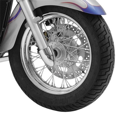 Baron Custom Accessories Fork Bullets Chrome (BA-7800U)