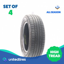 Set Of 4 Used 23560r18 Michelin Defender 2 107h - 9-9.532 Set Of 4 Used 23560r18 Michelin Defender 2 107h - 9-9.532