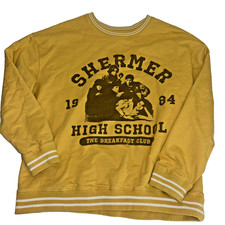 Vintage The Breakfast Club Sweatshirt Shermer High School Varsity Size XL