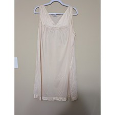 Vintage Vanity Fair Dollette Nightgown Coquette With Floral Design