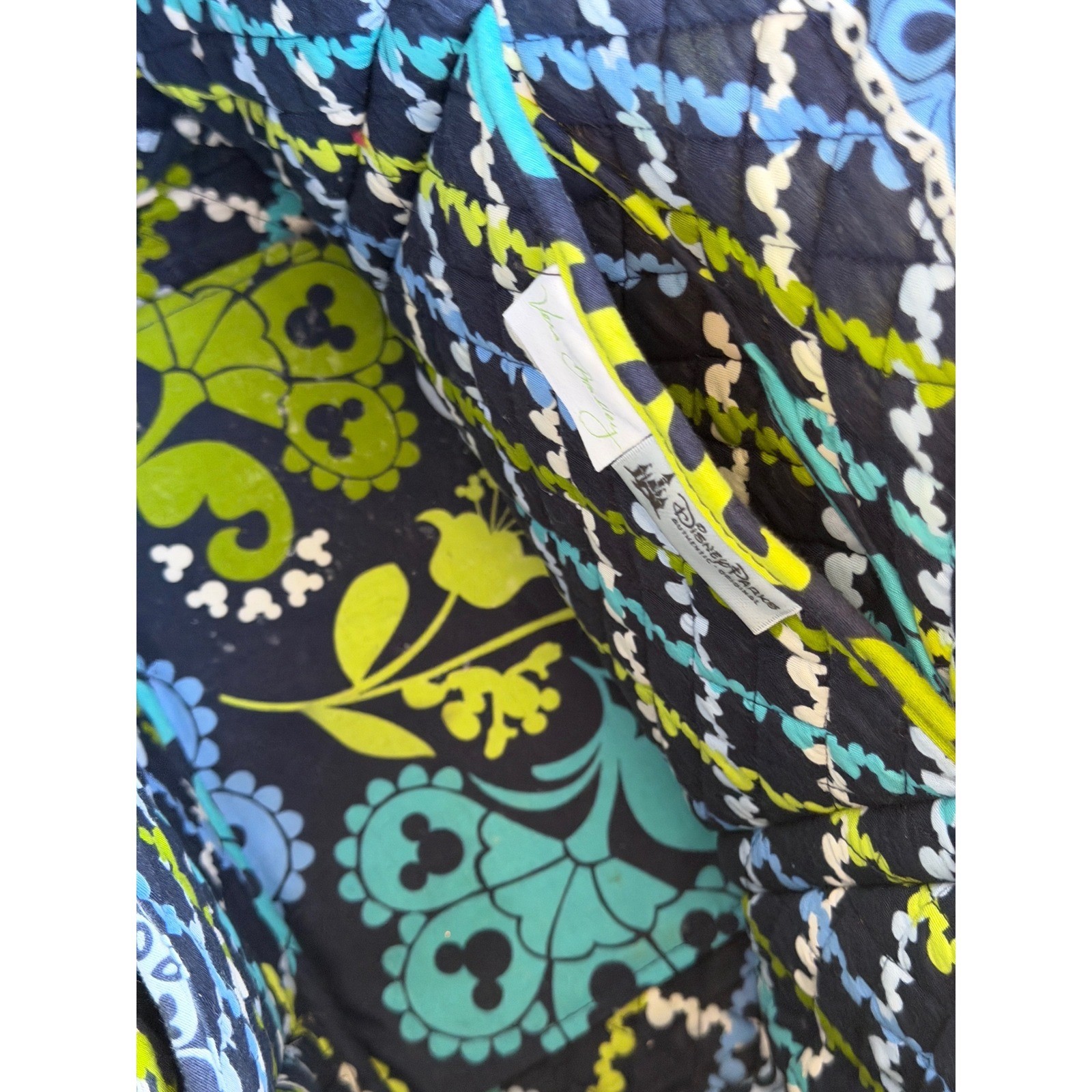 Retired Vera Bradley Disney Park EXCLUSIVE Where's Mickey large tote image 9