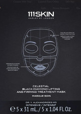 111Skin Celestial Black Diamond Lifting and Firming Treatment Mask 31ml x 5 tw