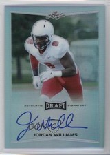 2016 Leaf Metal Draft Jordan Williams-Lambert #BA-JW2 Auto 2b2