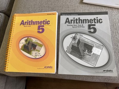 Abeka 5th Grade Arithmetic, 4th Edition, Like new, No writing.