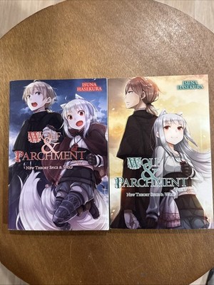 wolf and parchment new Thewoet spice & wolf Vol 2 & 3 Manga