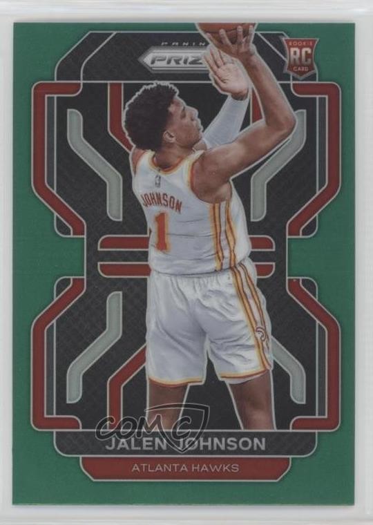 2021-22 Panini Prizm Green Prizm Jalen Johnson #305 0t30