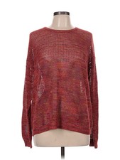 Minnie Rose Women Red Pullover Sweater L