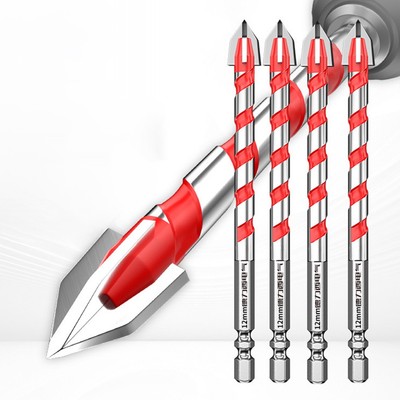 For Home Workshop Carbide Drill Bits Tiles Drilling Efficient Workflow