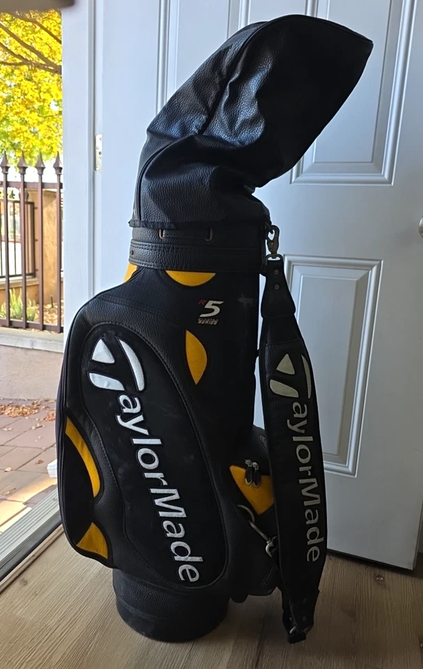Мужской полный стартовый набор из 15 клюшек для гольфа под правую руку с сумкой-стойкой, чехлами, мячами, тройниками - Изображение 2 из 4