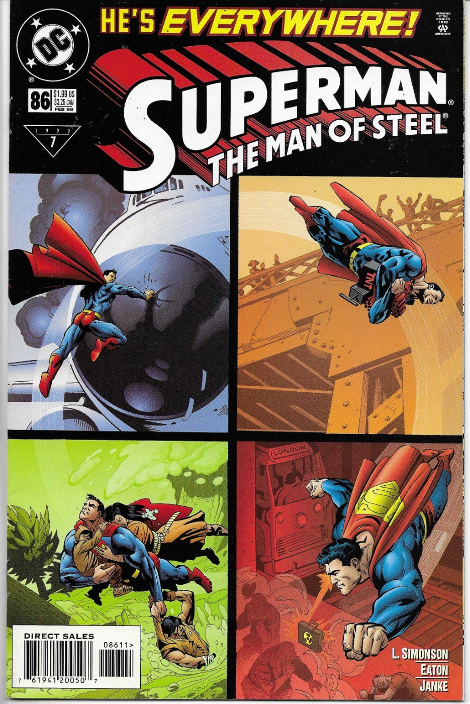 SUPERMAN The Man of Steel (1991) #86 - Back Issue (S)
