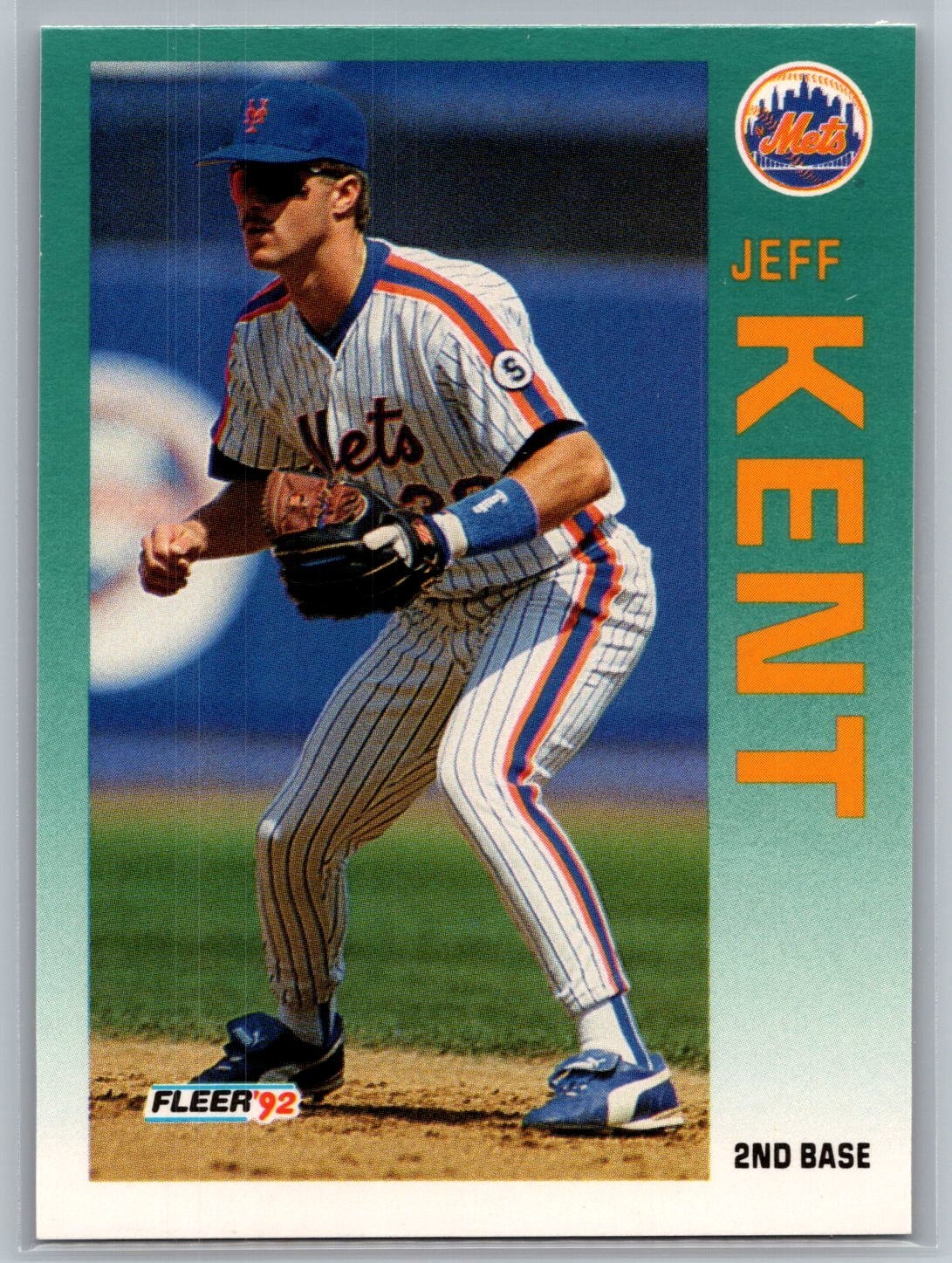 1992 Fleer Update - Jeff Kent #U-104 (RC)