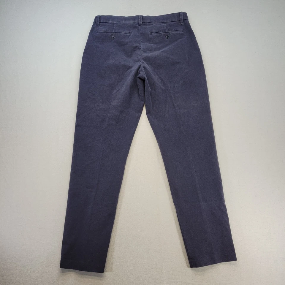Pantalones de viajero Banana Republic para hombre 33x32 azul relajado cónico chino imitación gamuza Foto 3 de 4