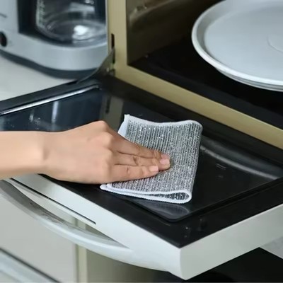 5 Pieces-Kitchen Cleaning Metal Cloth-Quick Dry Mesh Scrubber For Pots And Stove