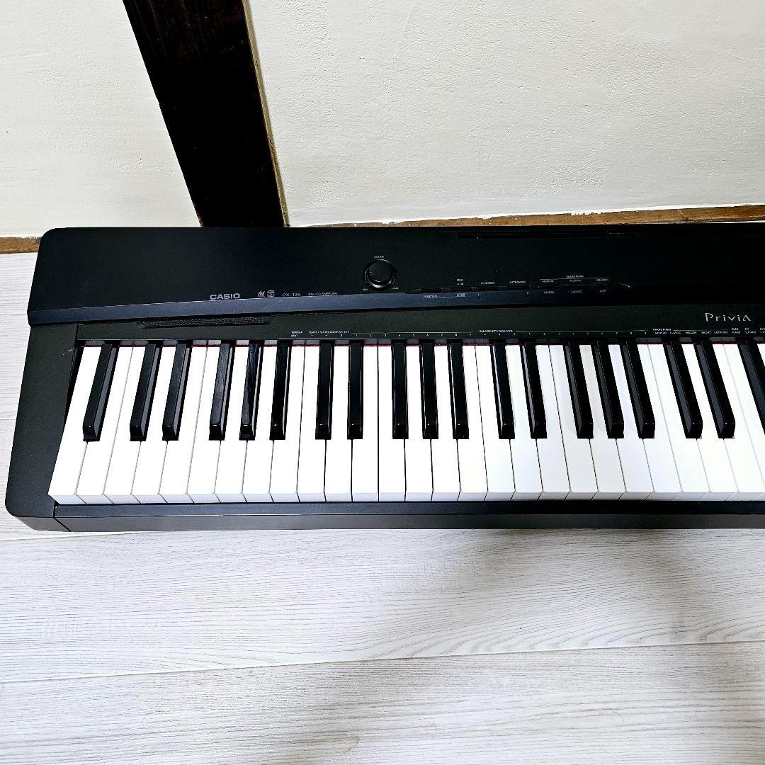 CASIO カシオ 電子ピアノ Privia PX-135 PX-135WE / 135BK - デジタルピアノ＜プリヴィア＞ - 電子楽器