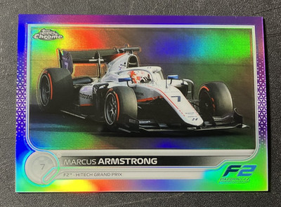 /399 Purple Refractor Marcus Armstrong #135 - 2022 Topps Chrome Formula 1 F1 F2