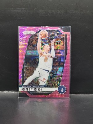 2024-25 Panini Prizm - Donte DiVincenzo #51 Pink Pulsar Prizm FOTL #d/42