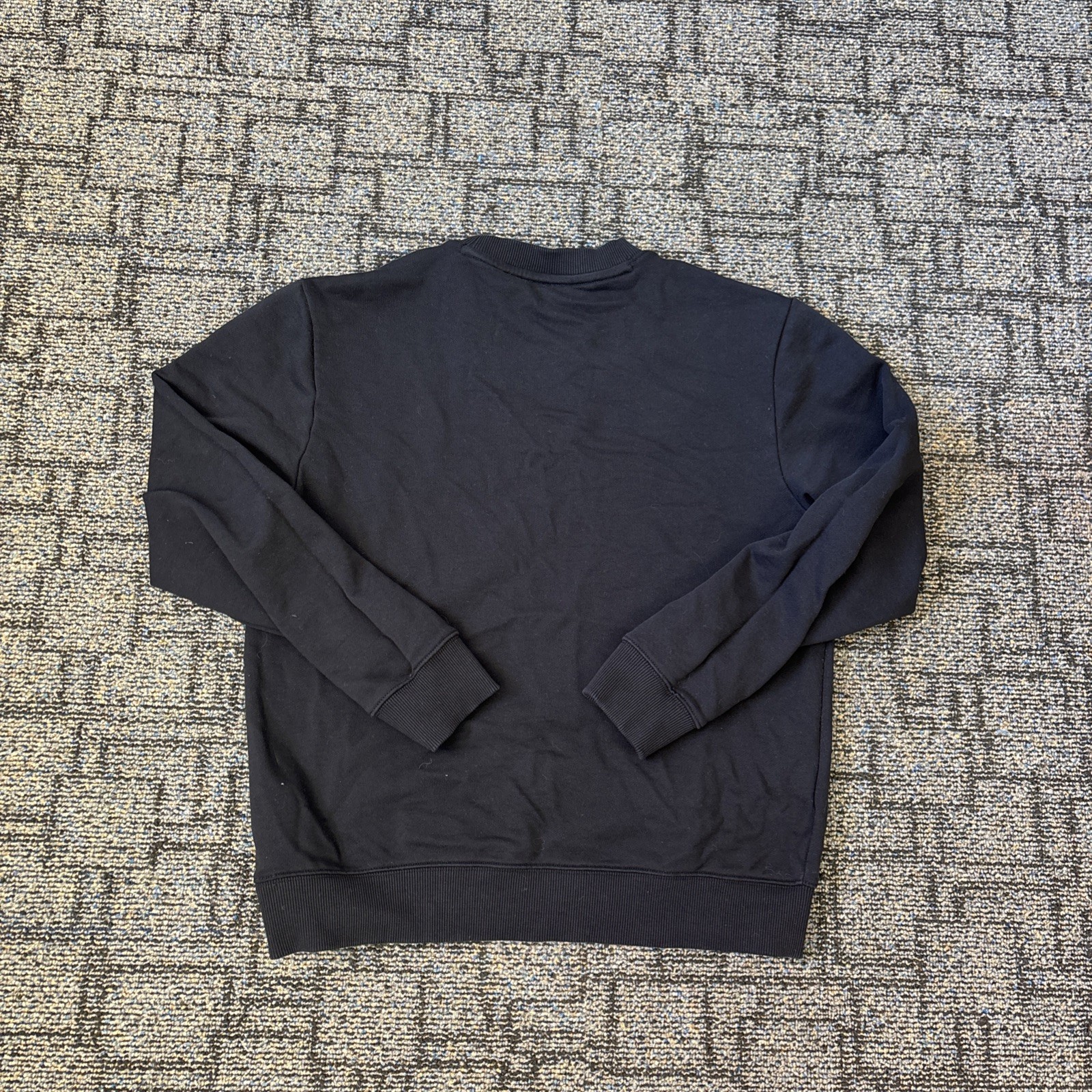 HUGO Dragon Logo Patch Pullover Black Sweatshirt … - image 7