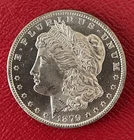 1879 S Morgan Silver Dollar, Gem Uncirculated, Prooflike or DMPL.