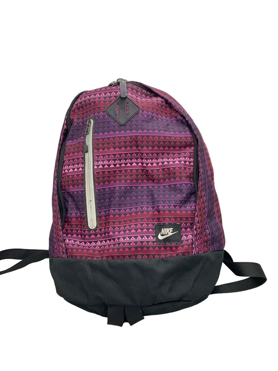 NIKE Backpack, Polyester, White, All-Over Print, … - image 1