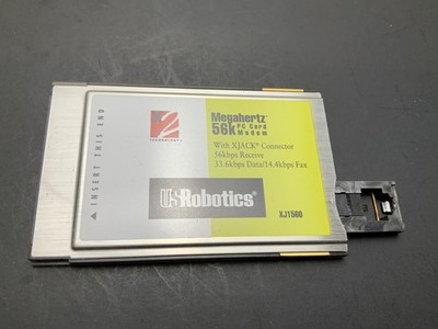 USRobotics Megahertz XJ1560 56K PCMCIA PC Card Modem XJACK Connector