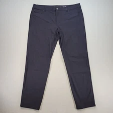 7 Diamonds Infinity Pants 40x32 Blue Slim Fit Tapered Performance Tech Chino