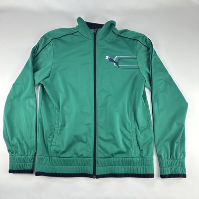 Men's PUMA  Green Full Zip Track Jacket Size Medium
