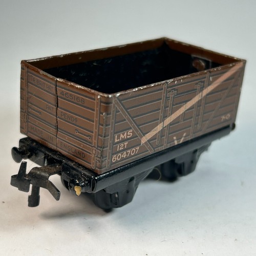 Vintage Trix TTR OO Gauge LMS 12T Open Goods Wagon 604707 All Metal Unboxed | Condition: Used