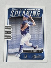2021 Absolute Baseball Statistically Speaking Retail - Trevor Bauer - Dodgers