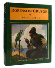 Daniel Defoe ROBINSON CRUSOE  1st Edition Thus 3rd Printing
