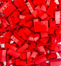 100x rote Lego  Basic Dachsteine / Dachziegel...