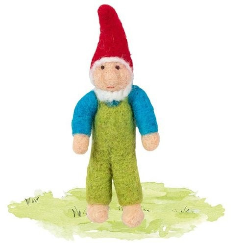 Lutin en feutre Théo pour une décoration de table de Noël chaleureuse