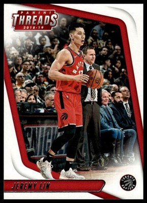 2018-19 Panini Threads #26 Jeremy Lin