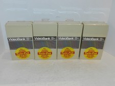 Lot of 4 Genuine AMARAY Twin Pack VHS Video Bank Cassette Storage Case NEW NIB