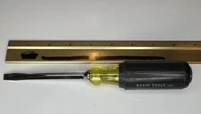 Klein Slotted And Craftsman Slotted And Phillips Screwdrivers.