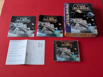 Retro PC Spiel Star Wars X-Wing Alliance in der Original Big Box !!!