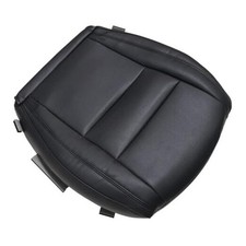 Black Driver Side Bottom Perforated Leather Seat Cover Black Perforated