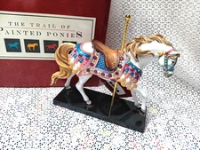 2007 Trail of Painted Ponies BEDAZZLED 12245 Figurine Carousel Horse w/Box & Tag