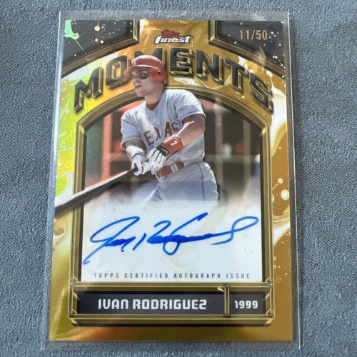 2026 Topps Finest Ivan Rodriguez Gold (RAW)