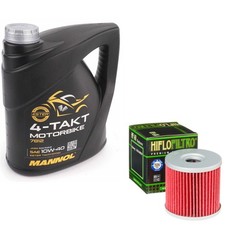 GT650 R Sport Oil & Filter Kit Mannol Semi Synthetic 10w40 4L Hyosung 2006 7.50 per litre